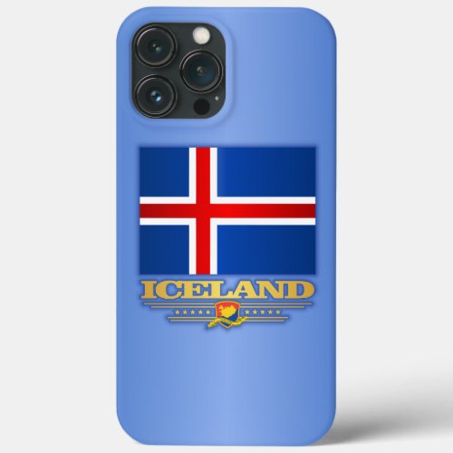 Flag of Iceland iPhone 13 Pro Max Case