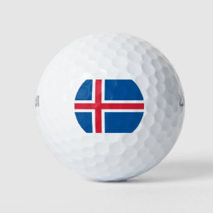 Flag of Iceland Golf Balls