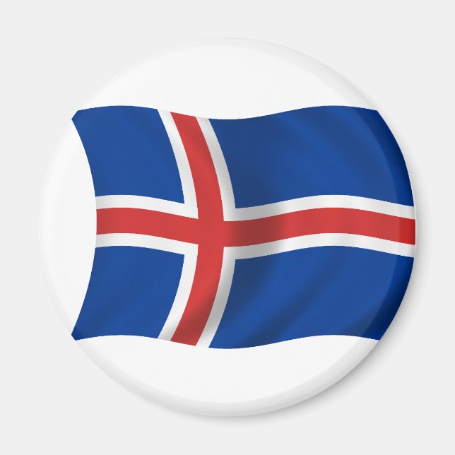Flag of Iceland Magnet (Front)