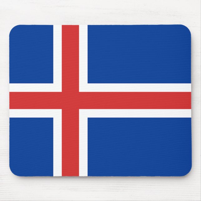 Flag of Iceland Mousepad (Front)