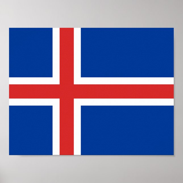 Flag of Iceland Poster (Front)