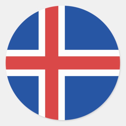 Flag of Iceland Sticker