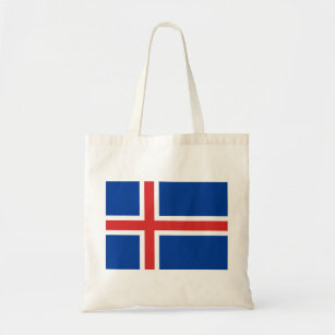 Flag of Iceland Tote Bag
