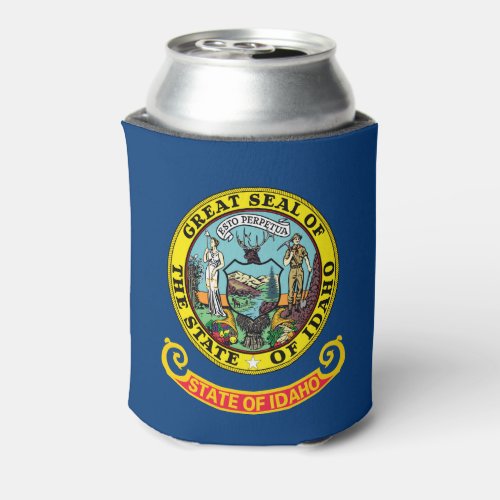 Flag of Idaho Can Cooler