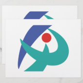 Flag of Iga, Mie, Japan (Front/Back)