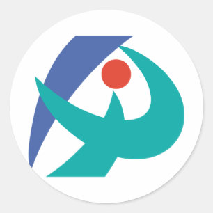 Flag of Iga, Mie, Japan Classic Round Sticker