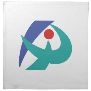 Flag of Iga, Mie, Japan Cloth Napkin