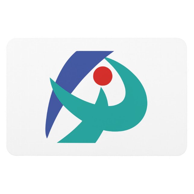 Flag of Iga, Mie, Japan Magnet (Horizontal)