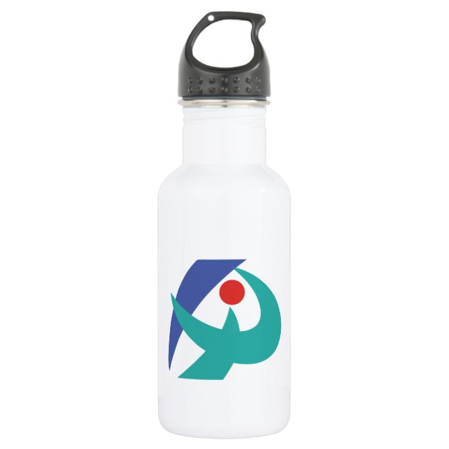 Flag of Iga, Mie, Japan Water Bottle (Front)