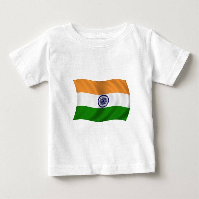 Flag of India Baby T-Shirt (Front)