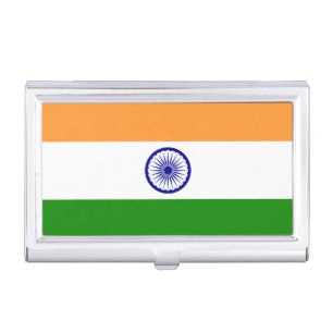 Flag of India Business Card Holder