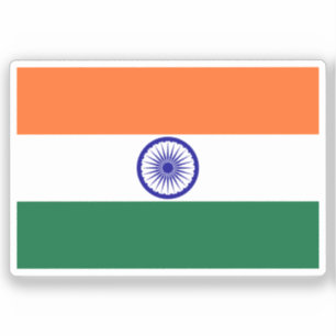 Flag of India custom-cut Sticker