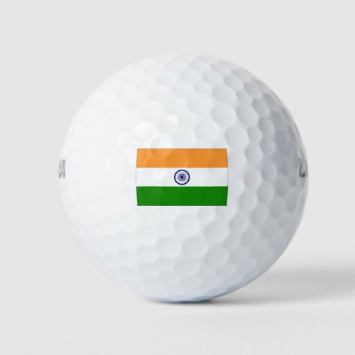 Flag of India Golf Balls