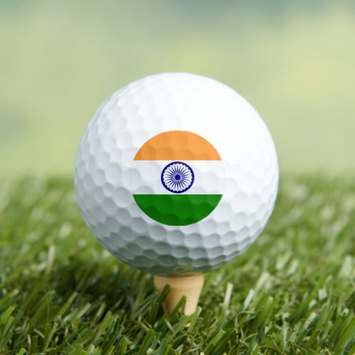 Flag of India Golf Balls