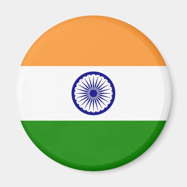 Flag of India Magnet (Front)