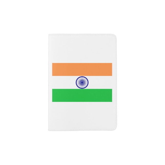 Flag of India Passport Holder (Front)