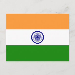Flag of India Postcard
