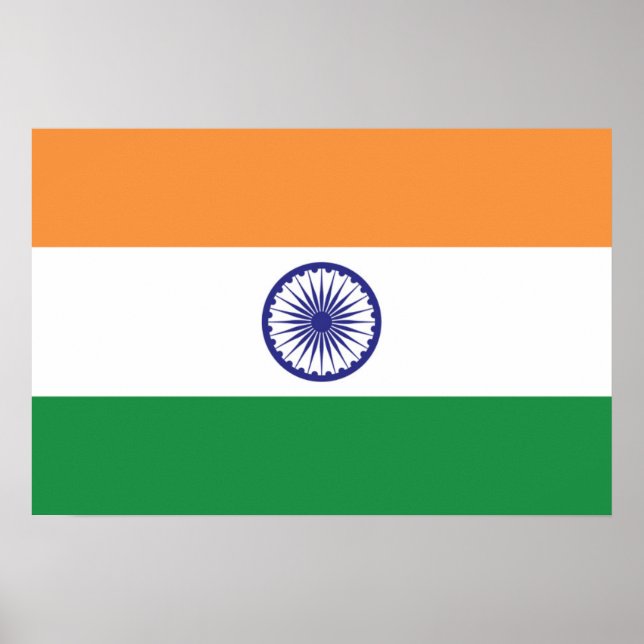 Flag of India Poster (Front)