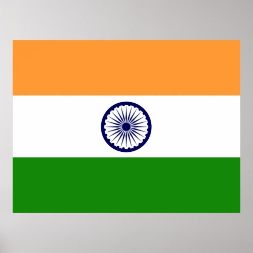Flag of India Poster
