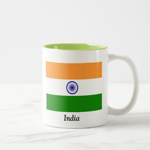 Flag of India Two_Tone Coffee Mug