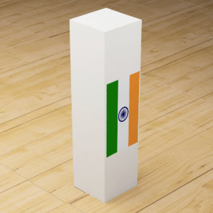 Flag of India Wine Gift Box