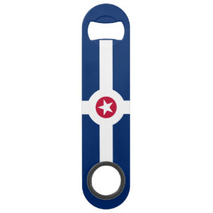 Flag of Indianapolis, Indiana Bar Key