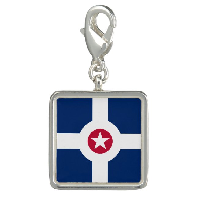 Flag of Indianapolis, Indiana Charm (Front)