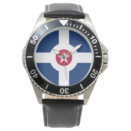 Flag of Indianapolis Indiana Watch