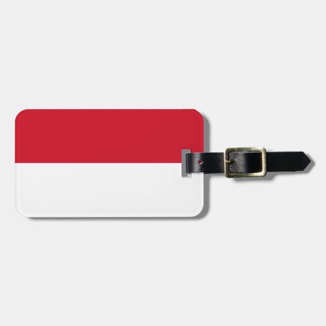 Flag of Indonesia Easy ID Personal Luggage Tag (Front Horizontal)