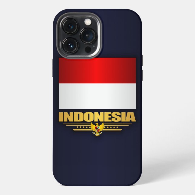 Flag of Indonesia Iphone Case (Back)