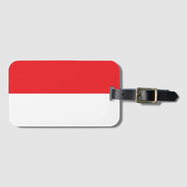 Flag of Indonesia Luggage Tag (Front Horizontal)