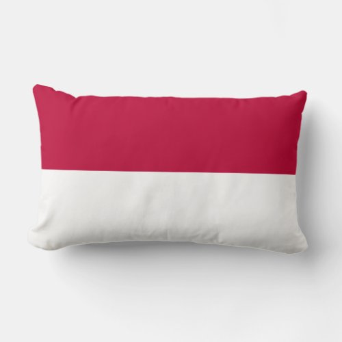 Flag of Indonesia Lumbar Pillow