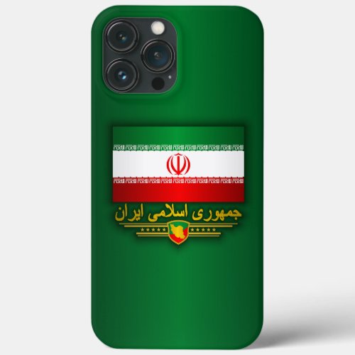 Flag of Iran Apparel iPhone 13 Pro Max Case