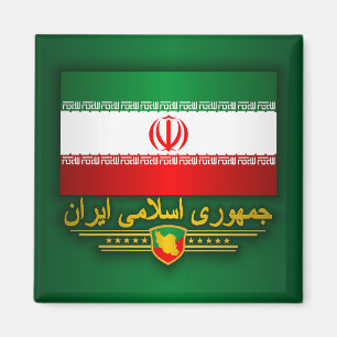 Flag of Iran Apparel Magnet