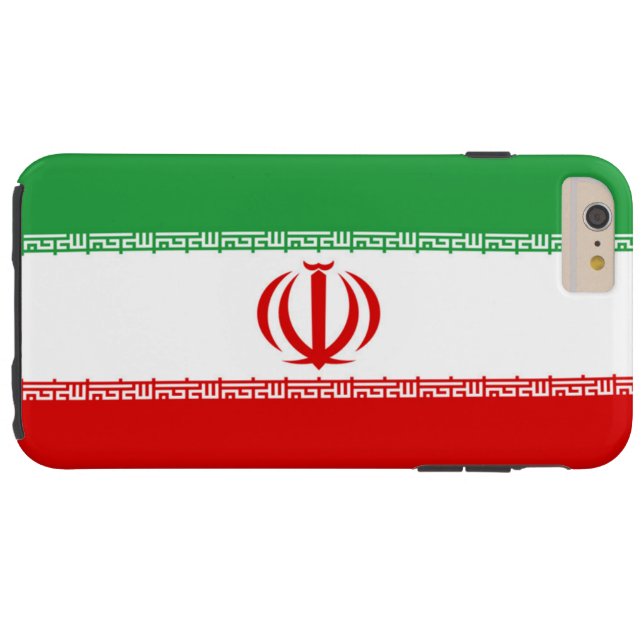 Flag of Iran Case-Mate iPhone Case (Back Horizontal)