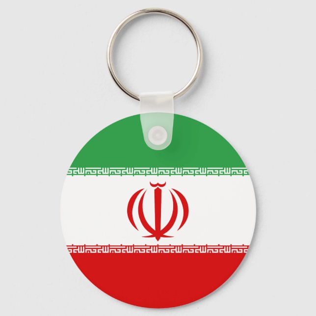 Flag of Iran Keychain (Front)