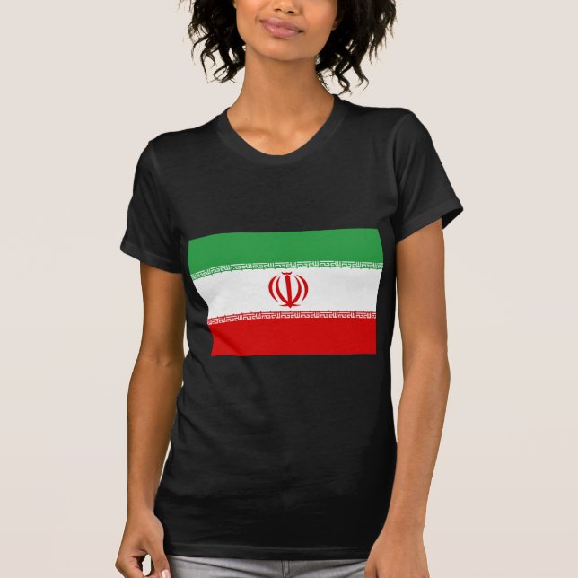 Flag of Iran Products T-Shirt (Front)