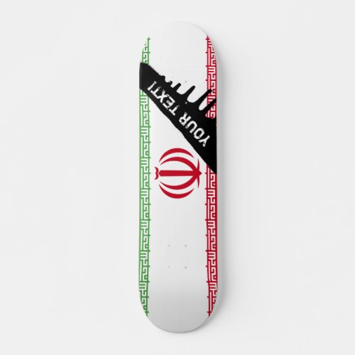 Flag of Iran Skateboard Deck