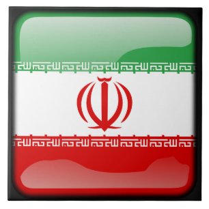 Flag of Iran Tile