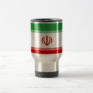 Flag of Iran Travel Mug