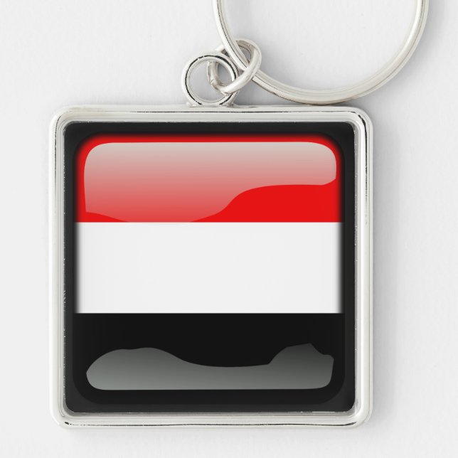 Flag of Iraq Keychain (Front)