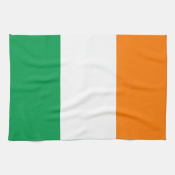 Flag Of Ireland American Mojo Kitchen Towel 16" X by irishprideshirts at Zazzle