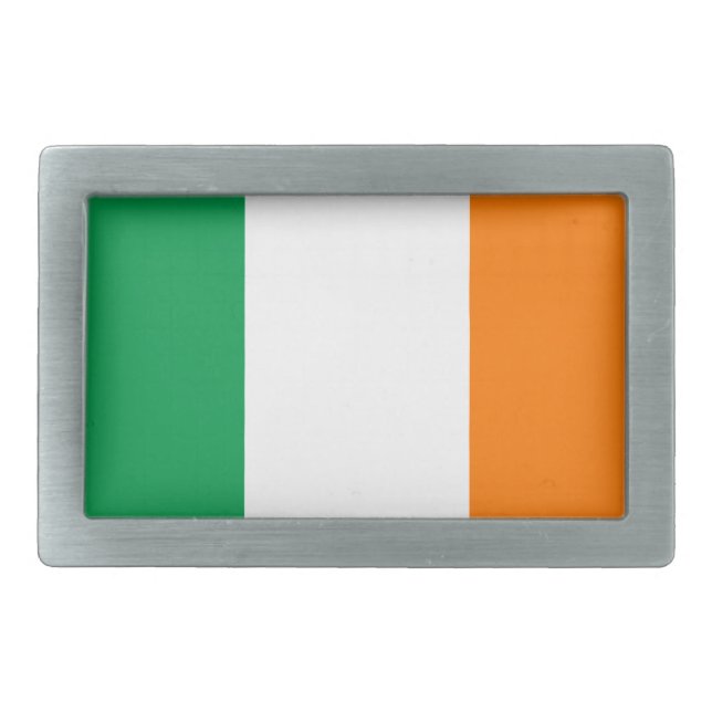 Flag of Ireland Belt Buckle (Front)