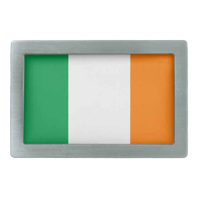 Flag of Ireland Belt Buckle (Front)