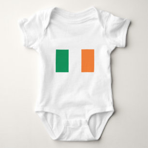 Flag of Ireland (bratach na hÉireann) - Irish Flag Baby Bodysuit