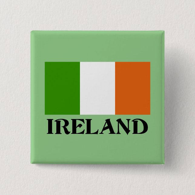 Flag of Ireland Button (Front)
