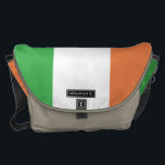 Flag of Ireland Courier Bag<br><div class="desc">The green, white, and orange flag of Ireland.</div>