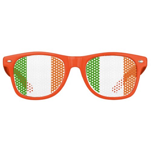 Flag of Ireland for Irish Patriots Retro Sunglasses