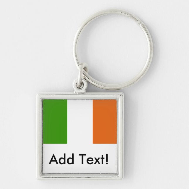 Flag of Ireland Keychain (Front)