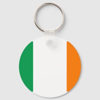 Flag Of Ireland Keychain by kfleming1986 at Zazzle
